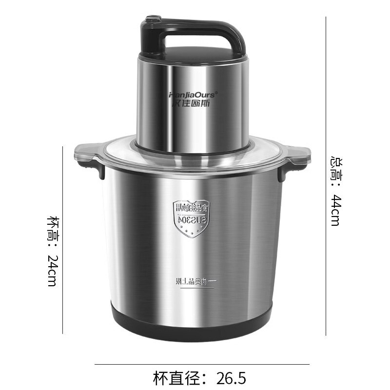 ドイツブランドの新しい業務用ミートグラインダー 2000 ワットハイパワー家庭用ミートグラインダー大容量野菜ペッパーソース|undefined