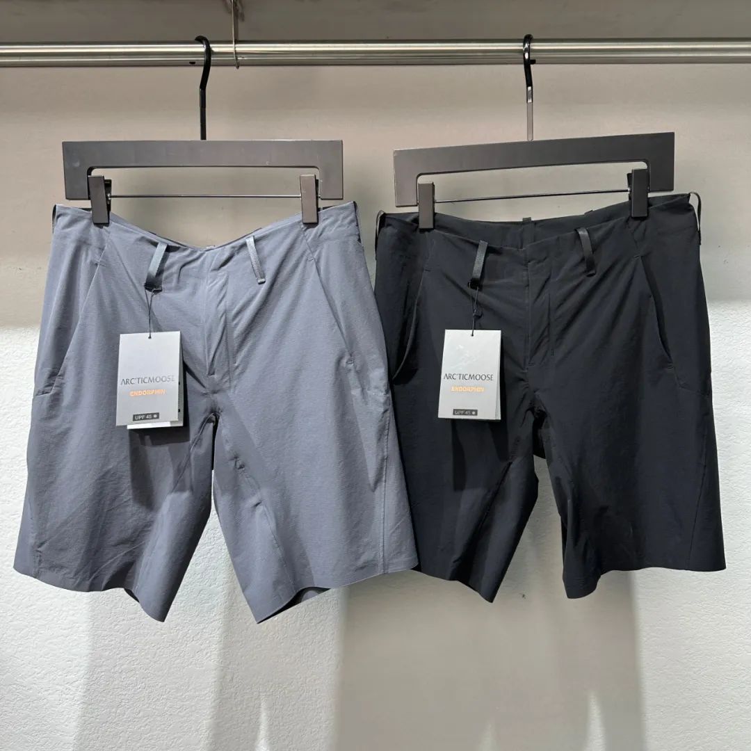 Summer men's outdoor lightweight quick-drying multifunctional breathable comfortable is versatile elastic business casual sports shorts trendy