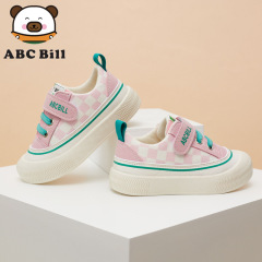 韓国スタイル 2025 春子供用キャンバスシューズ男の子と女の子用幼稚園ソフトソール幼児靴 ABC Bill 本物の子供靴