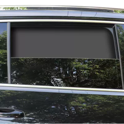 Strong Magnetic Attachment, Non-Damaging Installation, Car curtains - vinyl-model-one-side-is-vinyl-and-the-other-side-is-black-a-complete-set-of-four-doors-for-the-whole-car