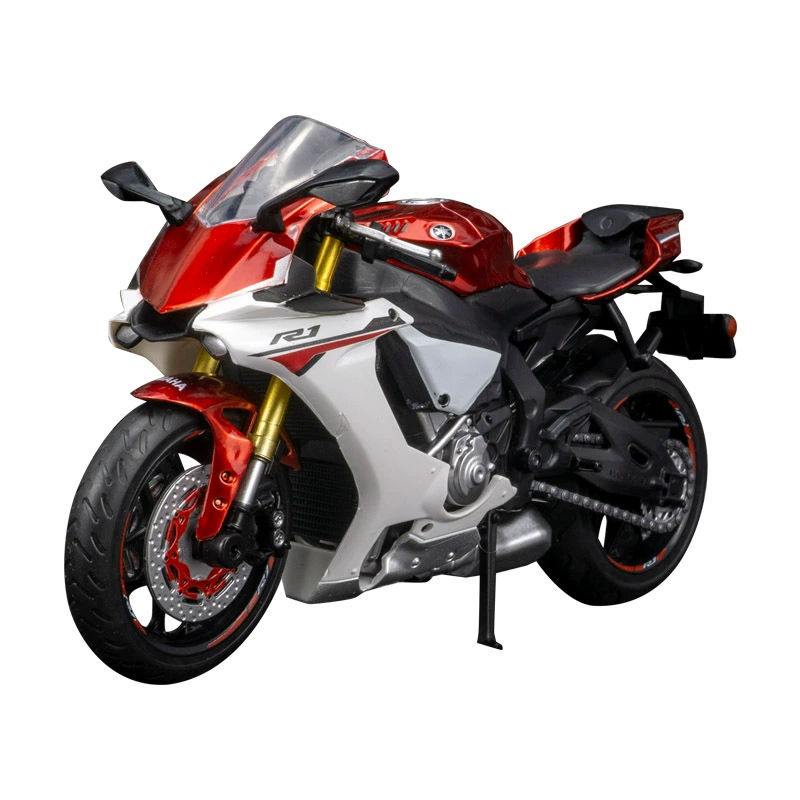 彩珀 31491 Моделирование YZF R1 японский высокопроизводительный крепежный мотоцикл модель мальчик-мотоцикл подарок игрушки