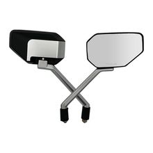 电动车加宽后视镜战马踏板摩托车反光镜通用三轮电摩凸面通用爱玛