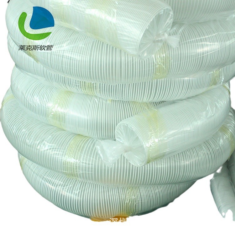 PVC钢丝软管木工机械软管农业和水利空调通风系统可以输送气体