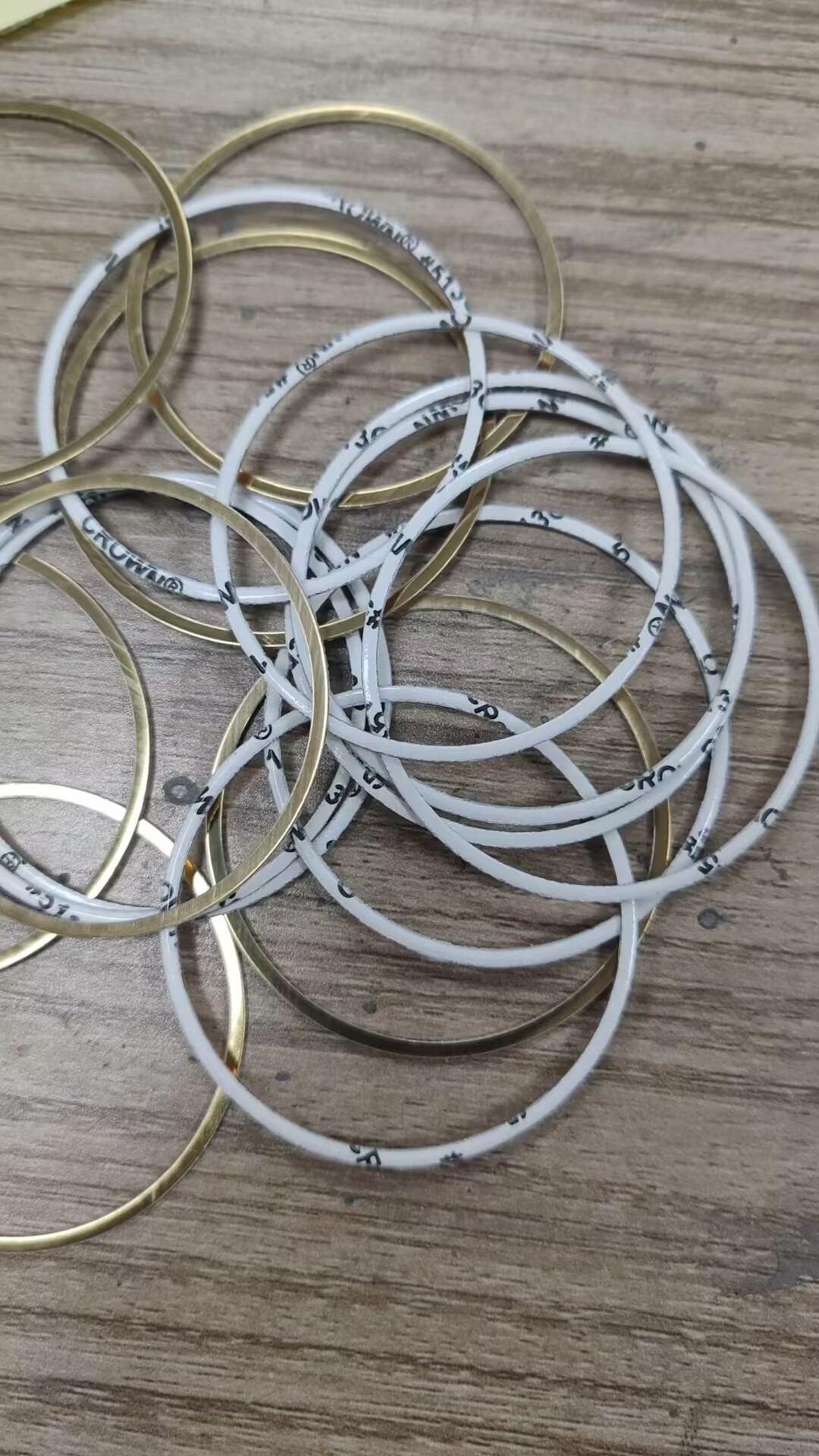 Кольцо-держатель Hardware серебряный набор