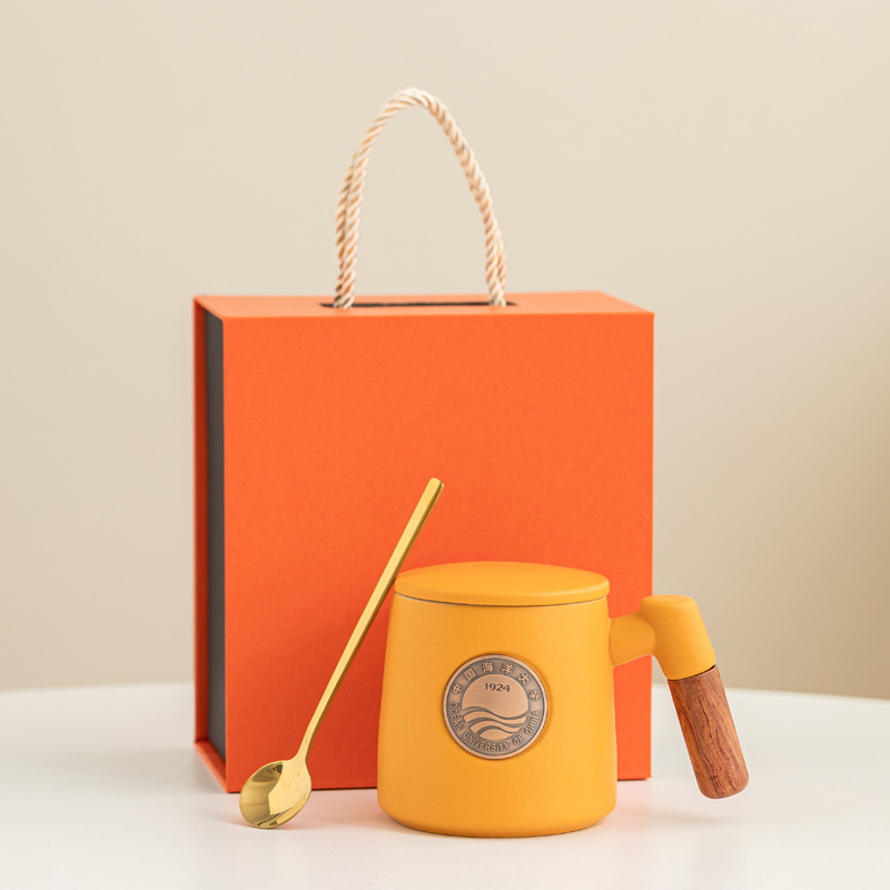 Festival del Medio Otoño regalo de mano mano mano mano de bronce con filtro ins Wenchuang pequeña taza fresca regalo de apertura escolar al por mayor