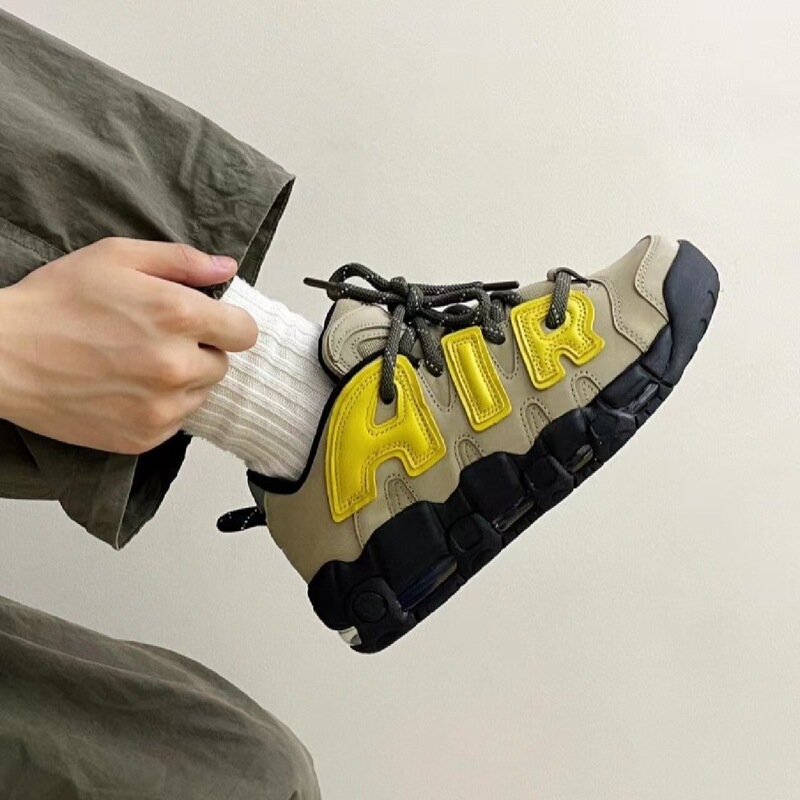 Putian Shoes Big Pippen Air Platinum Panda Running Air Cushion Thick-Soled Men's and Women's Casual Sports Basketball Shoes High Version Putian Shoes Big Pippen Air Platinum Panda Running Air Cushion Thick-Soled Men's and Women's Casual Sports Basketball Shoes High Version