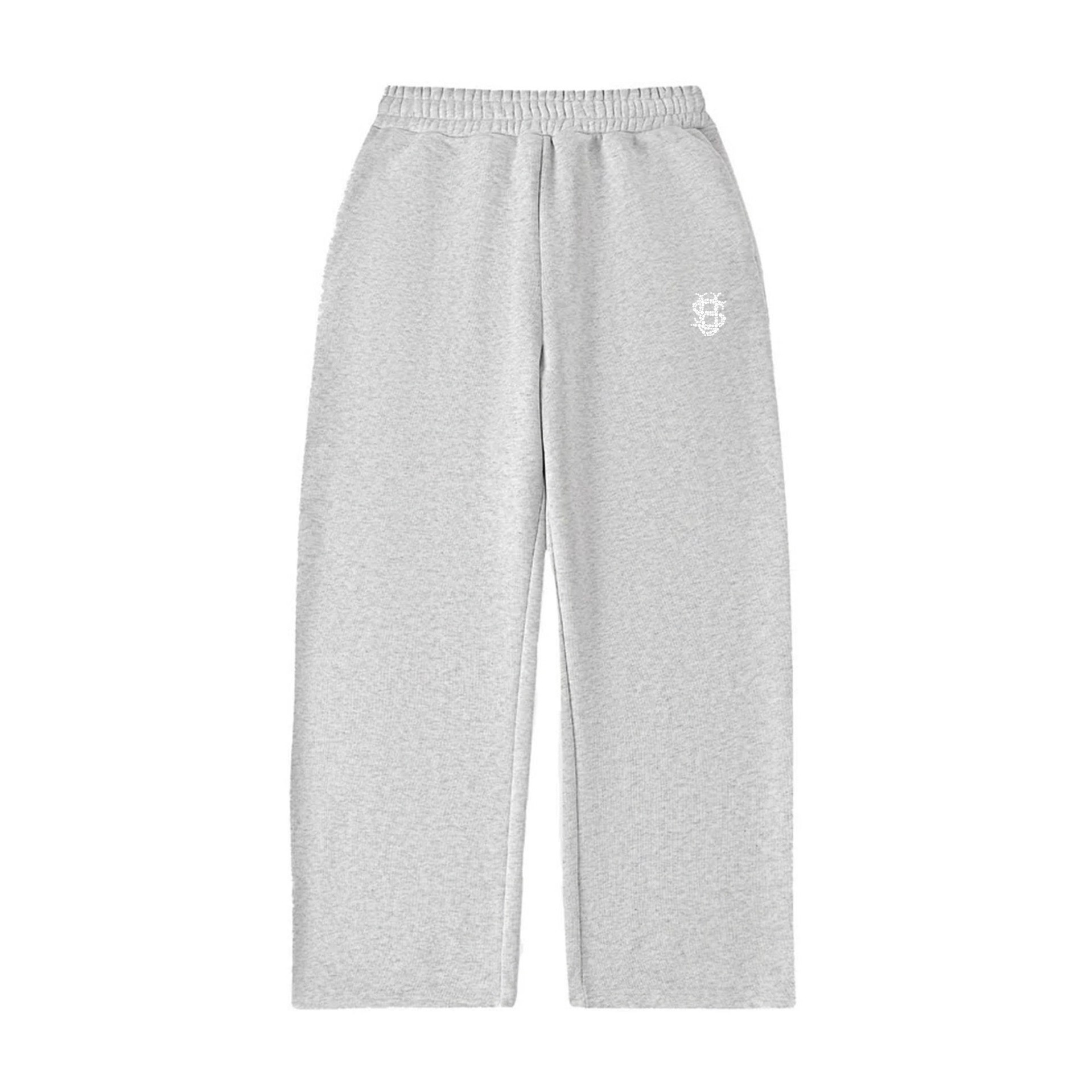 Men's Clothing Embroidered Letter Sweatpants – Spring Unisex Loose Casual Wide-Leg Joggers_voghion.com