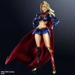 正義連盟プレイアーツ改SUPERGIRL PA改女マン超可動箱入りフィギュア