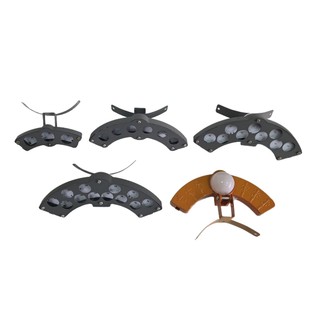 Factory Direct Sales Corrugated Lamp Shell Kit Outdoor Waterproof Ancient Building Pavilion Drum Tower Tile Eaves Tile Lamp Shell