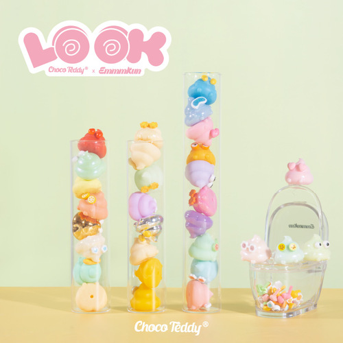 New eye blind bag creative healing decompression resin small cute desktop blind box doll birthday gift wholesale