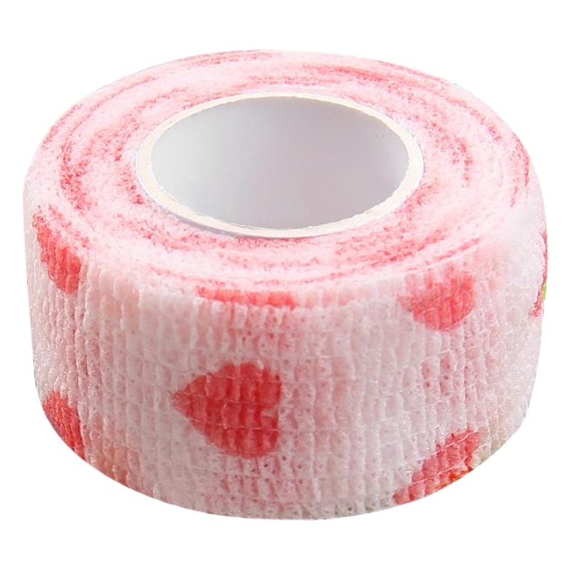 Cute Cartoon High-Elastic Finger Bandage for Students to Write With, Self-Adhesive Finger Protection Tape, Fashionable Anti-Wear and Anti-Callus Finger Protector