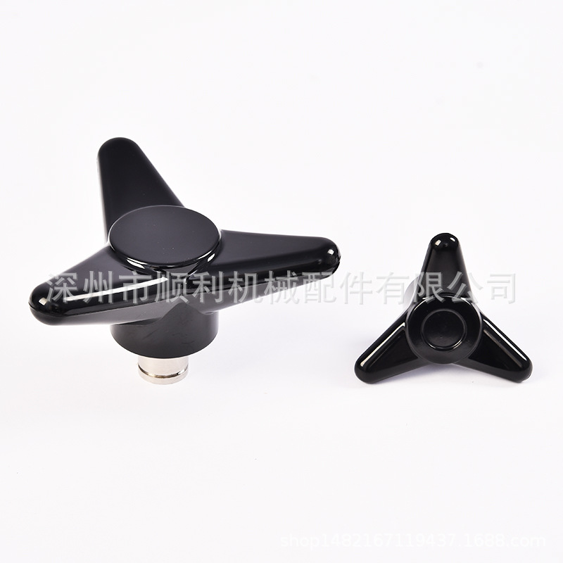 生产销售  胶木三角箭把手   胶木三角把手  三臂旋钮