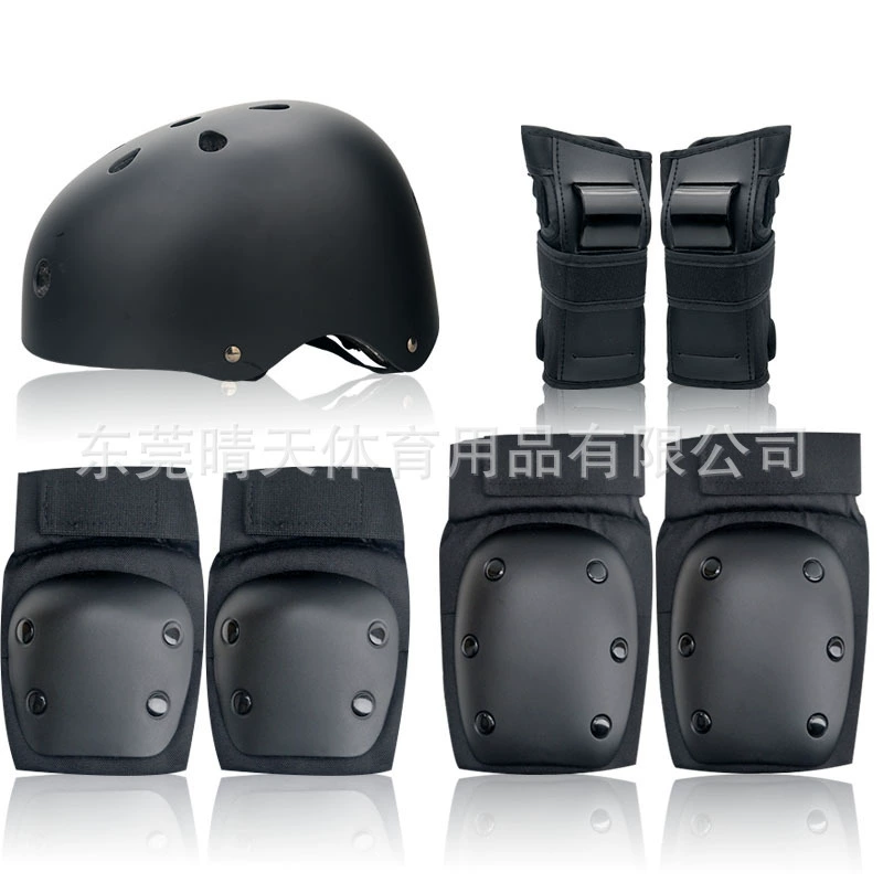Скейт обувь скутер Верховая езда взрослые дети Спорт на открытом воздухе Защитное снаряжение костюм Наколенники Локоть ладонь шлем Внешняя торговля