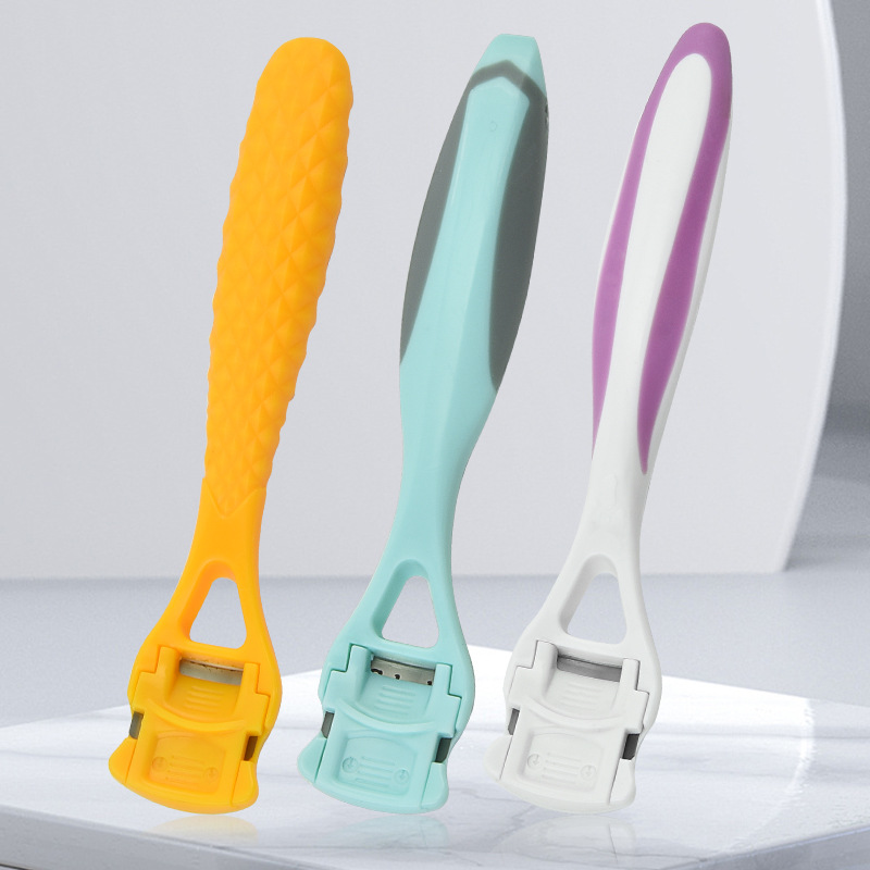 廠家批發修腳工具塑料刮腳皮刀刮腳器修腳刨新款修腳刀死皮刨