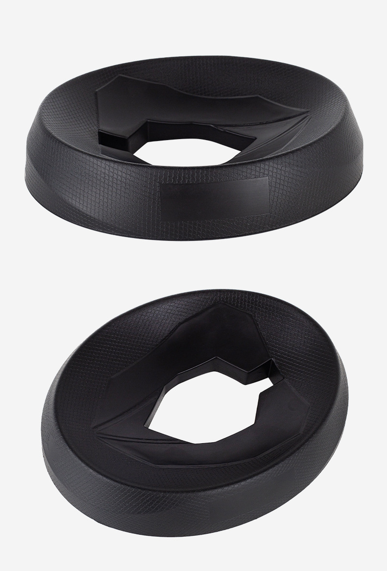 Multifunctional motorcycle helmet support pad base locomotive full helmet half helmet protection support black anti-skid pad support pad