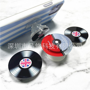 Rotating mobile phone airbag bracket daily decompression rotatable gyro bracket single-layer double-layer rotating bracket factory