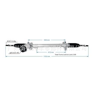Applicable to Sonata steering gear 56500-C1000 56500-C3000 56500-D4000 56500