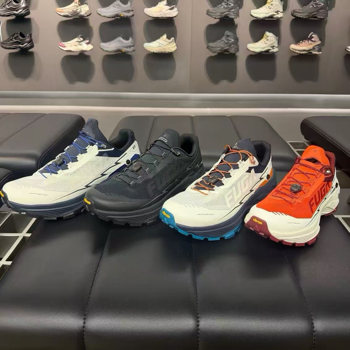Putian Shoes Kaijia Fuga Ex3 Trail Running Shoes for Men and Women, Outdoor Hiking Shoes, Lightweight, Breathable, Non-Slip Sports Shoes