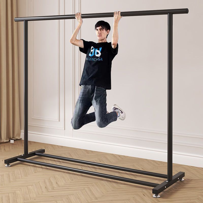 Coat Rack Floor-Standing Home Bedroom Mobile Cream Style Clothes Hanging Simple Dormitory Clothes Hanger Balcony Vertical