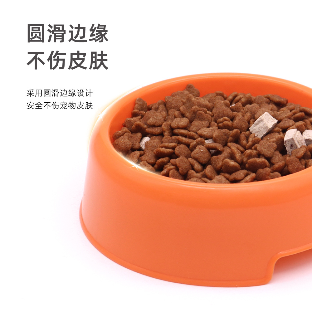 Alimentador para mascotas Tazón para gatos Tazón de arroz de plástico para gatos Tazón para perros Beber para gatos Tazón para gatos Tazón para comida para gatos Tazón para comida para mascotas al por mayor