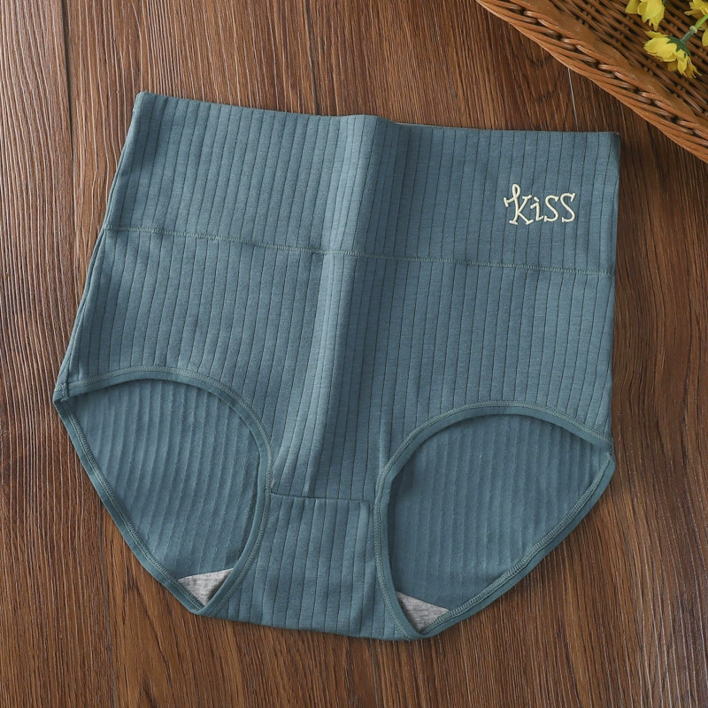 High-Waist Cotton Shaping Briefs, Plus Size L–2XL, Hip-Enhancing Comfort