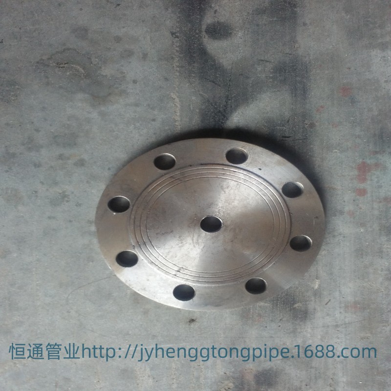 PE给水丝孔盲板 盲法兰 法兰堵头 试压盲板 碳钢盲板 盲板