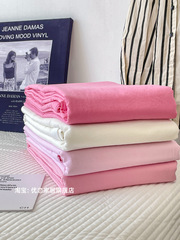 Full of energy｜Ballet girl pink cotton bed sheet single piece pure cotton washed cotton quilt sheet soft and breathable single or double