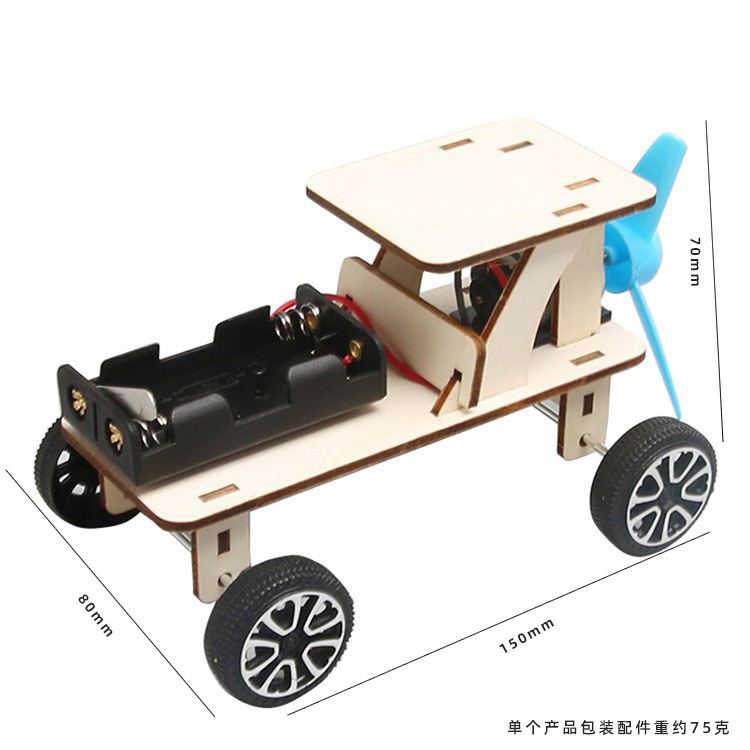 Coche de viento eléctrico