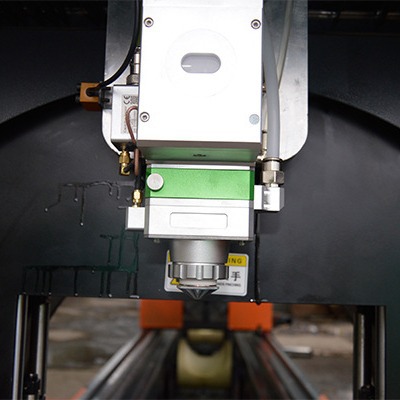 Automatic hole puncher with laser stainless steel