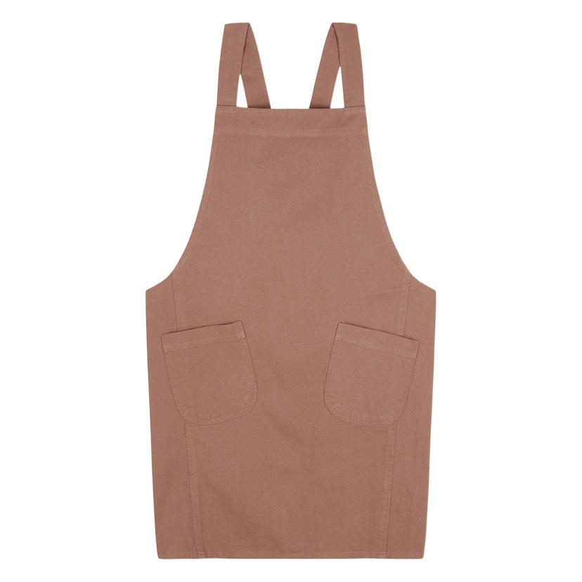 Delantal de algodón transfronterizo de Amazon correa cruzada tienda de flores arte estudiante jardinería ropa de trabajo delantal logotipo personalizado