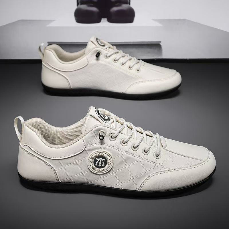 Zapatos de hombre nuevos zapatos casuales de un solo pie zapatos de hombre simples y cómodos zapatos deportivos transpirables de alto bajo zapato zapatos perezosos