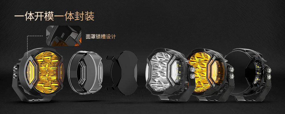 Car Led Work Light 120W Auxiliary Light Modified Headlight Engineering Vehicle Spotlight