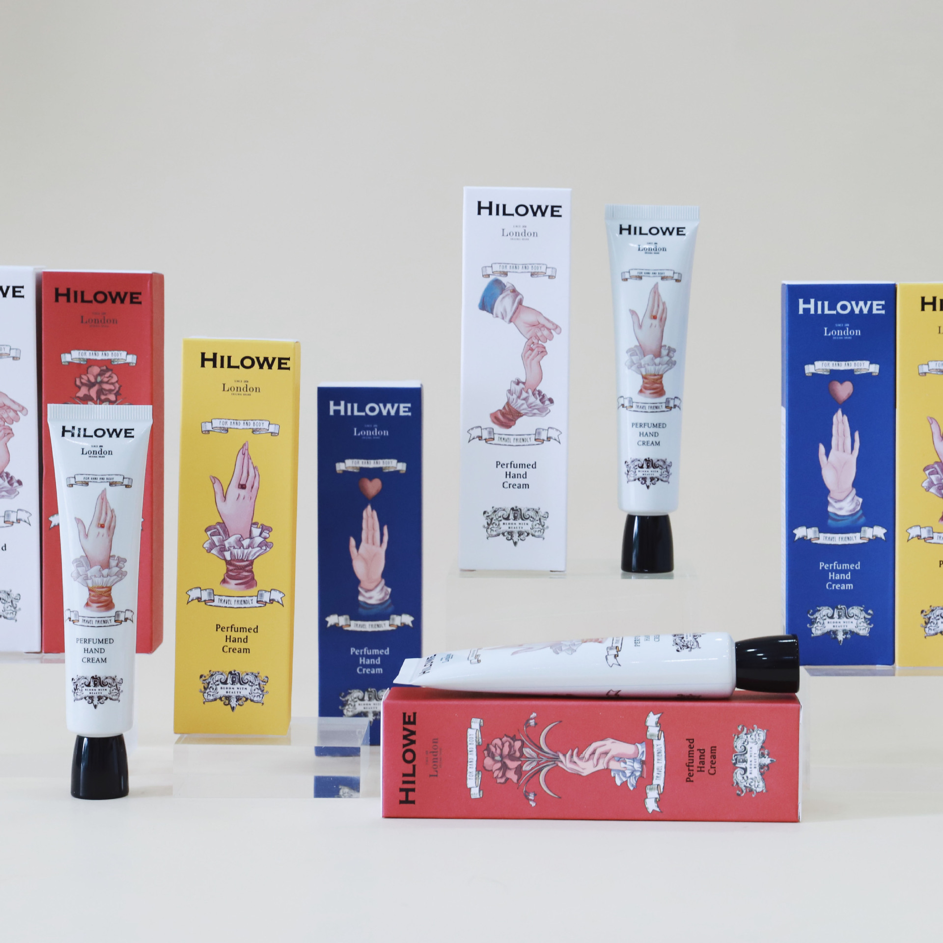 HiLowe厂家供应伴手礼搭配护手霜秋冬滋润不油腻宝宝宴商务礼婚礼