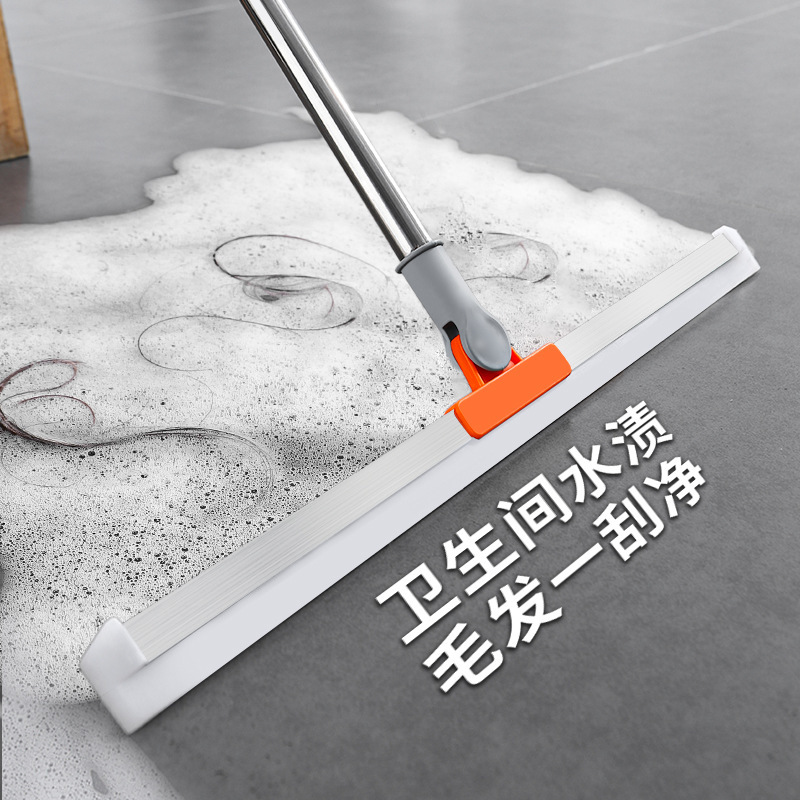 Magic Silicone Broom Water Scraper Sweeper Mop Dual-Use New Household Floor Bathroom Ground Scraper Tool