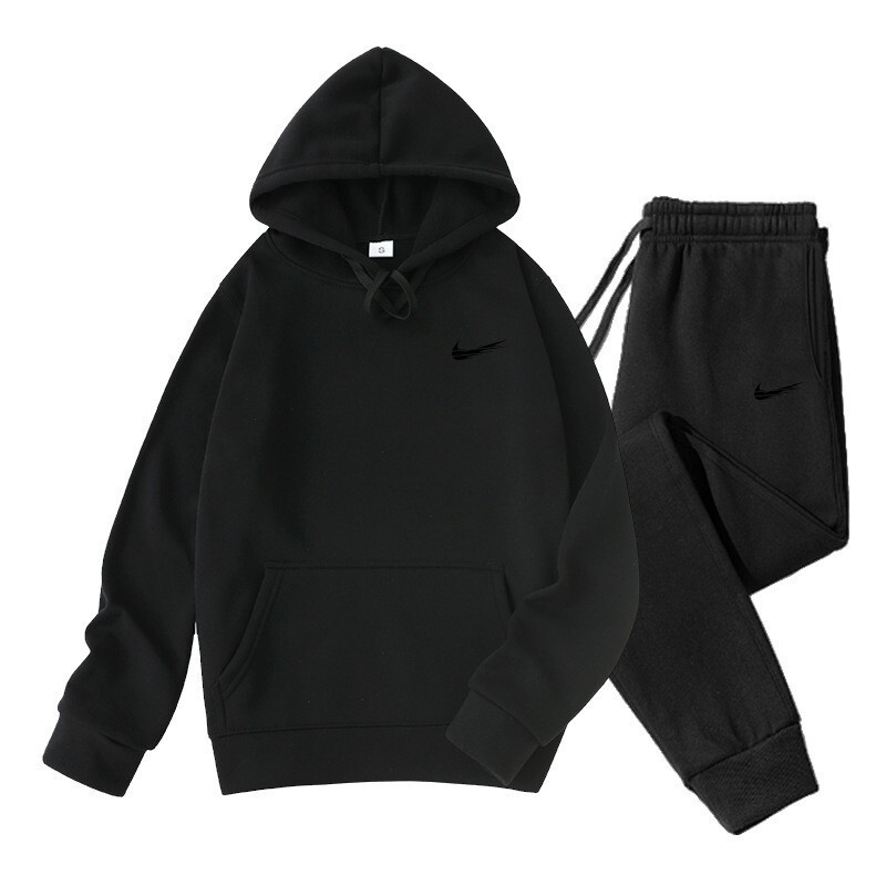 Cross-Border Men's Sweatshirt Suit European and American Casual Sports Autumn and Winter Velvet Trendy Brand Export Sweatshirt and Sweatpants Two-Piece Set Cross-Border Men's Sweatshirt Suit European and American Casual Sports Autumn and Winter Velvet Trendy Brand Export Sweatshirt and Sweatpants Two-Piece Set