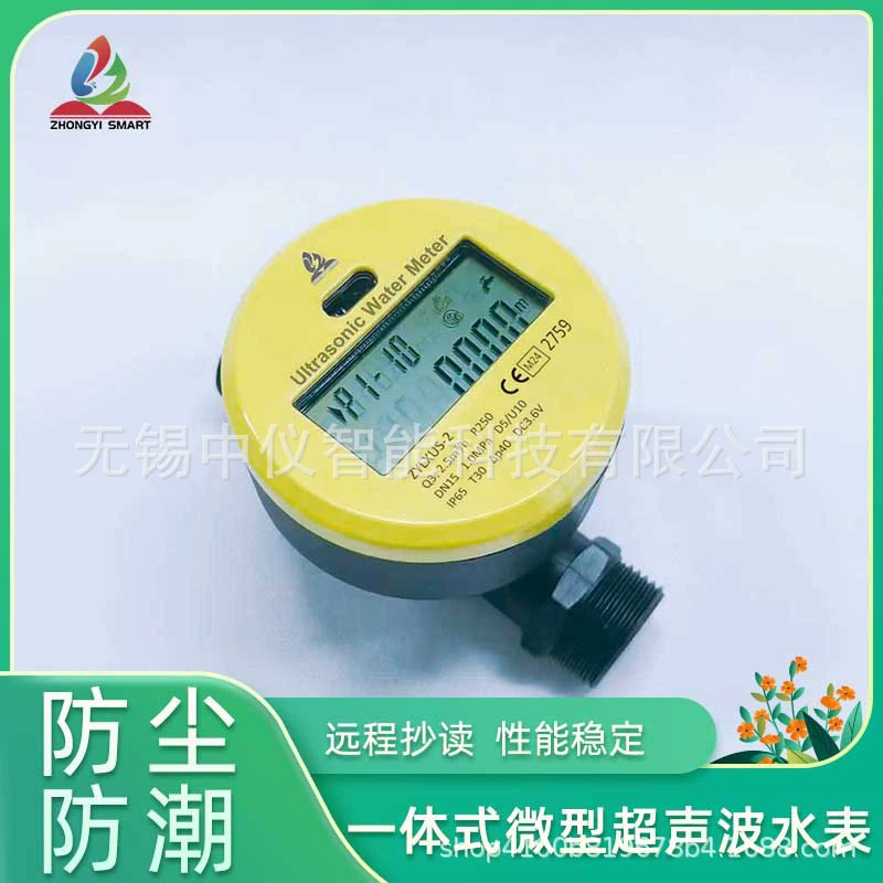 ZYLXUS2 экспортирует стандарт ЕС микро-LoRaWAN ультразвуковой неклапанный гражданский интеллектуальный счетчик воды с предоплатой