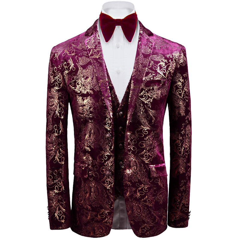 Amazon cross-border plus size foreign trade men's suit dress tuxedo independent station wedding dress SUIT explosions