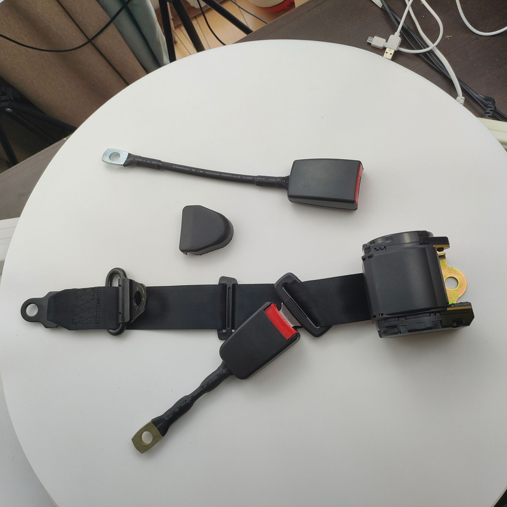 Car Seat Belt Automatic Retractable Three-Point Van School Bus Bus Truck 3-Point Emergency Locking Safety