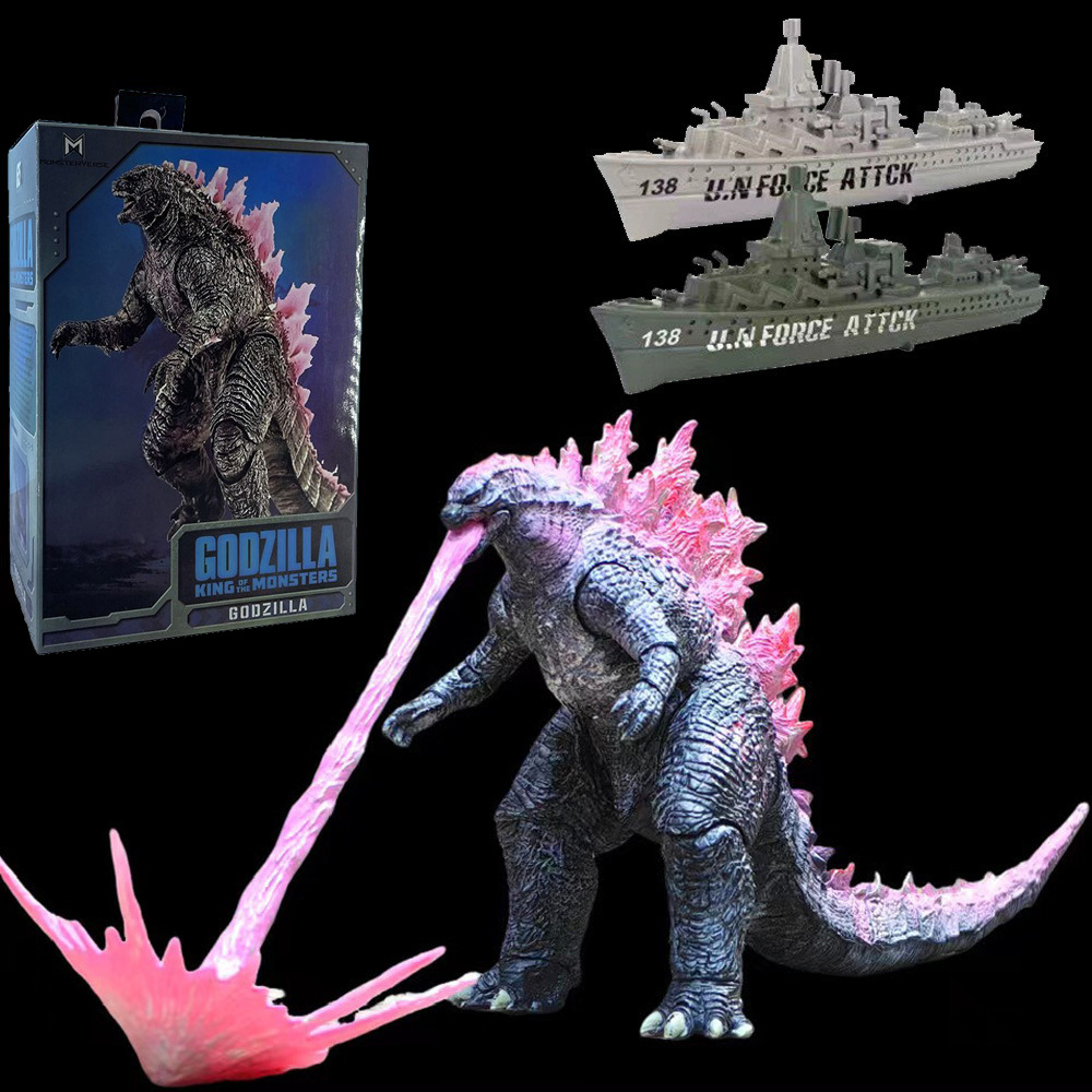 2024ゴジラ手作り大戦金剛帝国の台頭Godzilla恐竜可動模型玩具置物