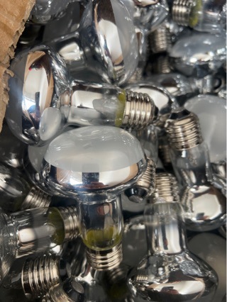 R63反射灯泡E27耐高温聚光灯泡透明磨砂装饰灯泡