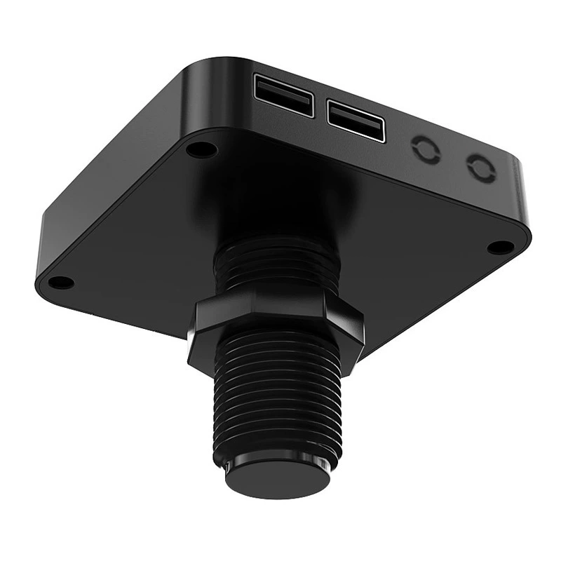 Teucer KG-02 Computer Desktop Switch Internet Campaign Case Opening Restart key USB audio extension