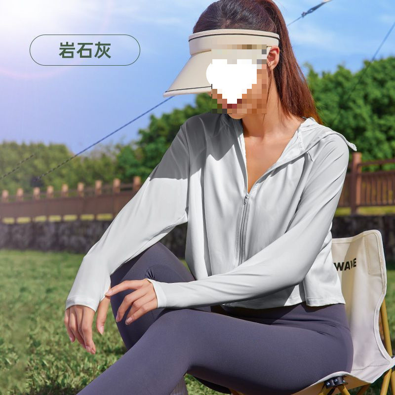 UPF50+ 슬레이트 그레이-쇼트 스타일