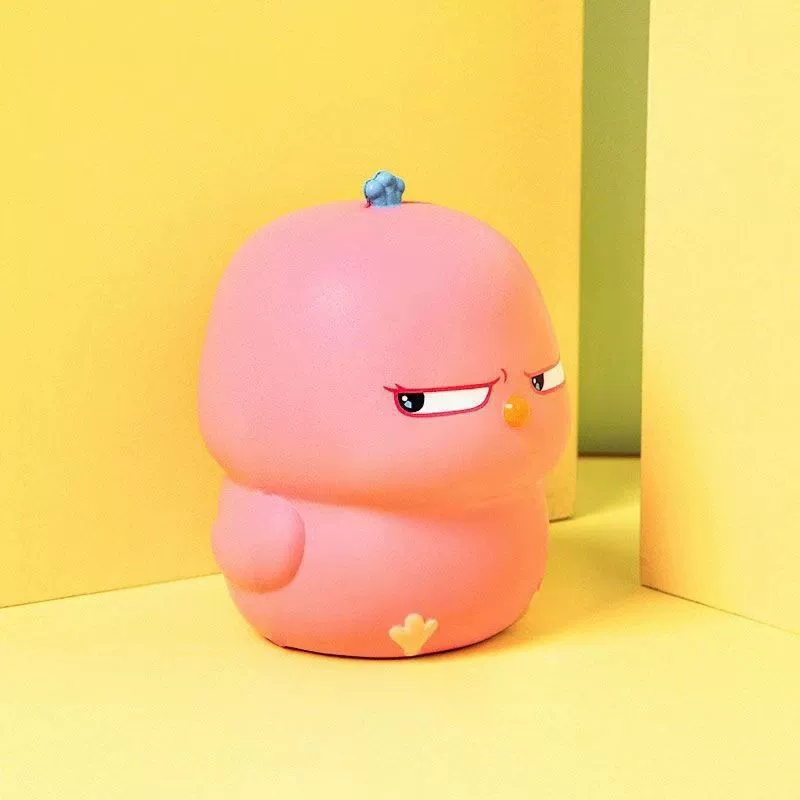 Полиуретановая squishy игрушка «Цыплёнок», антистрессовая фигурка для стола, 10–12 см, 110 г
