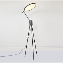 丹麥設計師藝術落地燈北歐別墅樣板間客廳書房創意個性三角立式燈