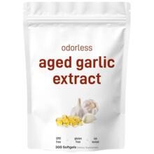 新品亚马逊跨境热销Aged Garlic Extract无味大蒜油软胶囊O EM