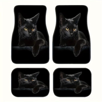 Avtomobil döşəmə paspasları, wear-resistant, dirt-resistant car decorative floor - american-style-car-floor-mats-8-3344cmtwo-piece-set