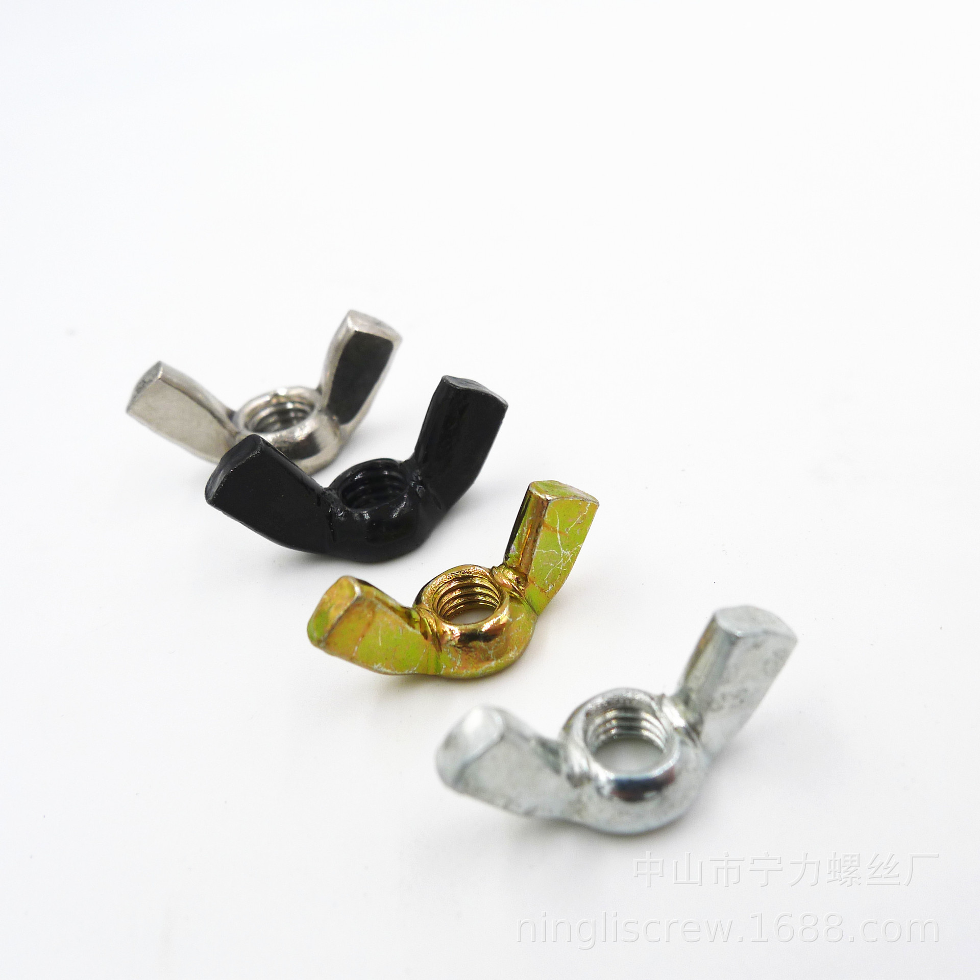 304不锈钢蝶型螺母 羊角螺帽 手拧/蝴蝶螺母 M3M4M5M6M8M10M12M16