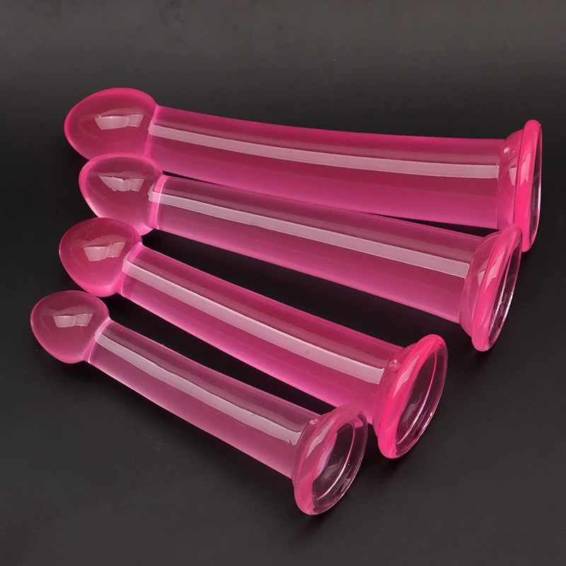 Anal Plug Set, 4 Sizes (16/20/22 cm), soft silicone, suction base, 6 cm shaft width