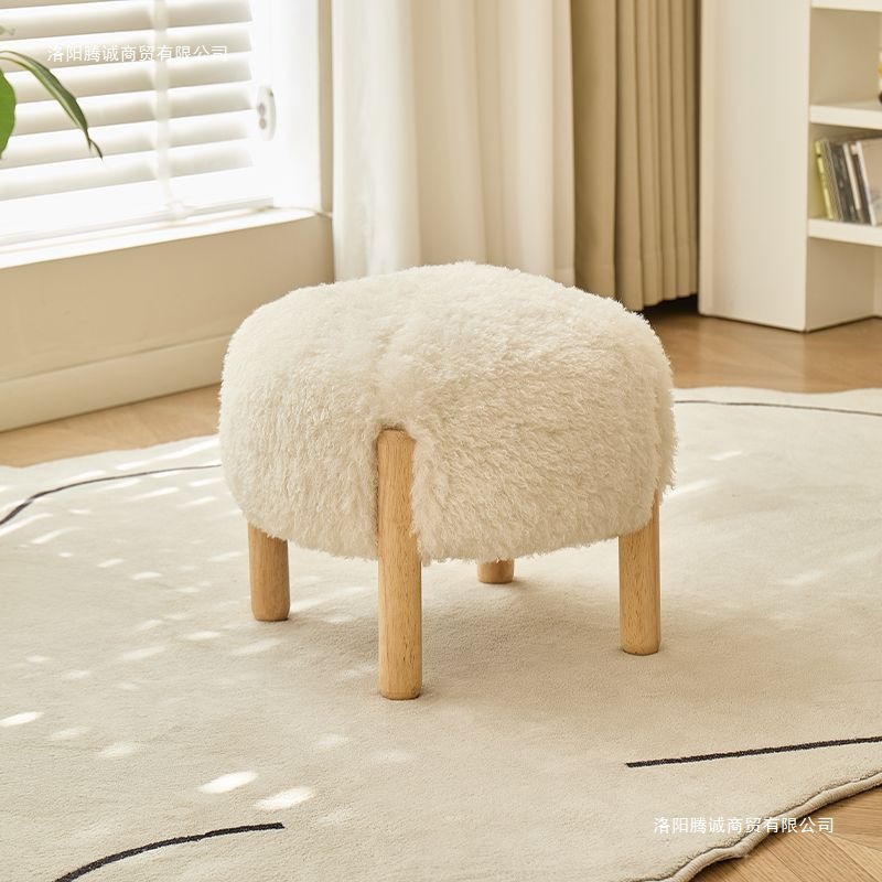 Taburetes de viento crema sofá casero taburetes taburetes taburetes de té taburetes de sensación baja taburetes de asiento taburetes pedal