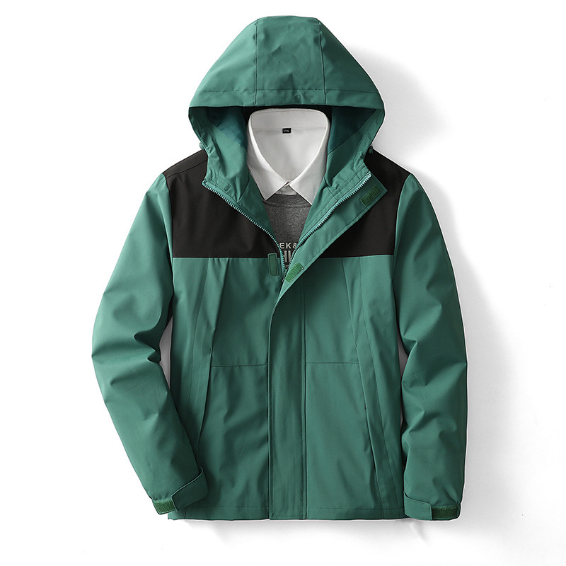 Men's Jacket 2022 Autumn Windproof Outdoor Jacket for Young and Middle-Aged Men, Thin Autumn Coat, Trendy 21099 with Hood Men's Jacket 2022 Autumn Windproof Outdoor Jacket for Young and Middle-Aged Men, Thin Autumn Coat, Trendy 21099 with Hood